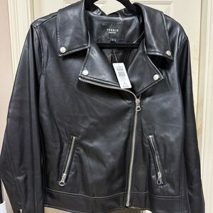 Torrid Faux Leather Asymmetrical Moto
Jacket size 2 NWT